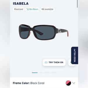 Costa Del Mar Isabela sunglasses BRAND NEW UNOPENED